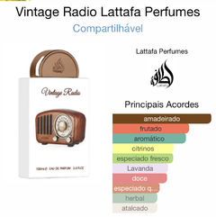 Vintage Rádio - Eau de Parfum - Lattafa pride - comprar online
