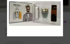 KIT BRAND COLLECTION INSPIRAÇÃO 212 VIP MEN / INVICTUS / ONE MILLION