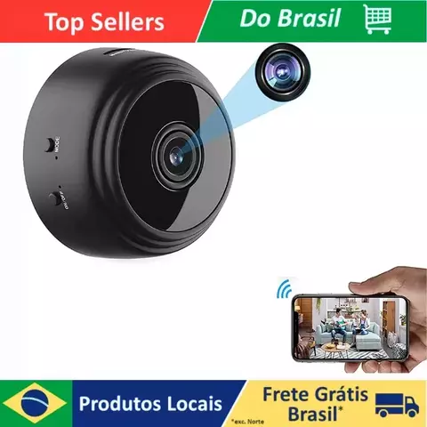 Mini Câmera A9 wifi - Visão Noturna