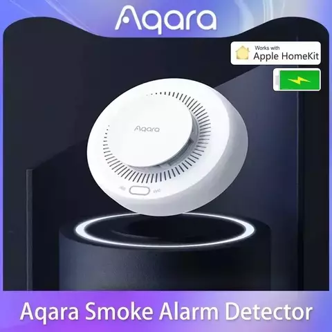 Aqara -Sensor Detector De Fumaça - HomeKit Apple