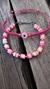 Combo pulsera de fimo + pulsera ojo turco