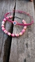 Combo pulsera de fimo + pulsera ojo turco - comprar online