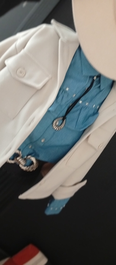 Chaqueta Magali Marfil Corta - O!Z