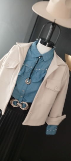 Chaqueta Magali Marfil Corta en internet