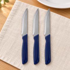 Cuchillo Hudson Basic Azul Pack X3