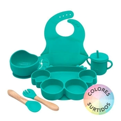 SET 8pz. INFANTIL CANGREJO SILICONA - comprar online