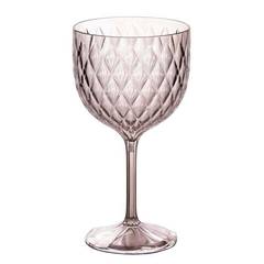 COPA ACRILICA GLAMOUR GIN 540ml ROSA - comprar online