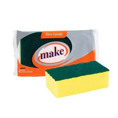 FIBRA ESPONJA COCINA LISA MAKE - comprar online