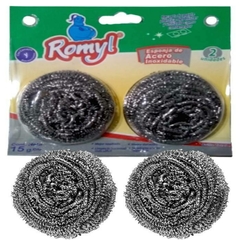 ESPONJA INOXI BLISTER 2x15g. - comprar online