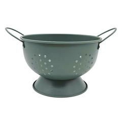 COLAPASTA ACERO INOX. VERDE 21cm. CAROL - comprar online