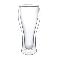 VASO CERVECERO DOBLE VIDRIO 420ml HUDSON - comprar online