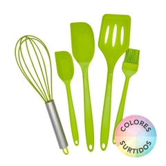SET x5 UTENSILIOS NYLON/SILICONA en internet
