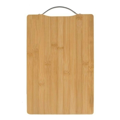 TABLA DE PICAR BAMBU C/ASA 34x24cm - comprar online