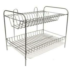 SECAPLATOS CROMADO 2 PISOS 0007 - comprar online