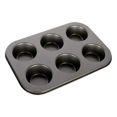 MOLDE ANTIADHERENTE 6 MUFFINS - comprar online