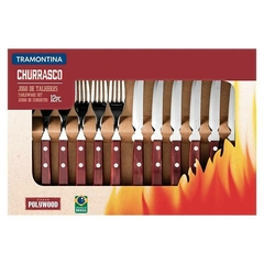 SET CUBIERTOS 12 Pzs. POLYWOOD - comprar online