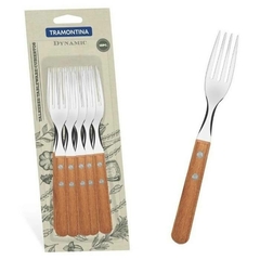 TENEDOR M/MADERA x12 DYNAMIC TRAMONTINA - comprar online