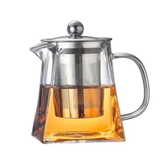 TETERA BOROSILICATO 550ml FILTRO ACERO - comprar online