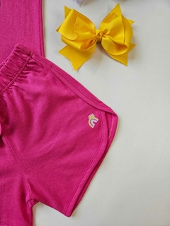 Conjunto rosa fashion - Álika Kids