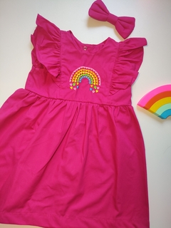 Vestido Arco-íris - Álika Kids