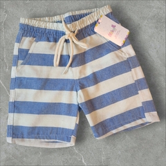 Bermuda sarja premium azul