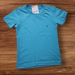 Camisa azul piscina