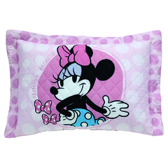 Cobre Leito Solteiro Disney MINNIE CHARMOSA (toque ACETINADO 250 Fios) - Akasa na internet