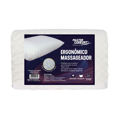 Travesseiro ERGONÔMICO MASSAGEADOR Viscoelástico - Akasa
