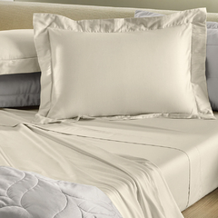 Imagem do Jogo de Cama QUEEN ALTENBURG Cetim 300Fios SUBLIME Ponto AJOUR - Akasa