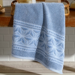 Kit 5 Toalhas BANHÃO FELPUDO JACQUARD CONFORT LUXO - DOHLER - AKASA Decorações
