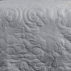 Colcha Ouro CASAL 300 Fios 3D Arabesco LIVING ART - Akasa - AKASA Decorações