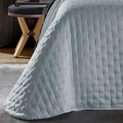 Cobre Leito ULTRAESSENCE SOLTEIRO TOQUE de ALGODÃO 250 FIOS - AKASA Decorações