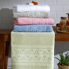 Toalha BANHÃO FELPUDO JACQUARD CONFORT LUXO - DOHLER - Akasa - loja online