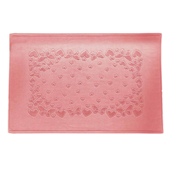 Toalha de PISO AVELUDADA Jacquard ROMANCE Dohler - Akasa