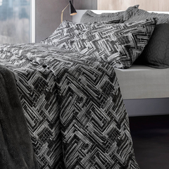 Jogo de Cama Queen HOME DESIGN Percal 200 Fios S2 - Akasa - comprar online