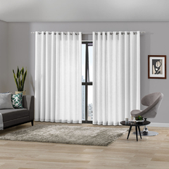Cortina DUPLEX MÔNACO com Forro 4,20x2,50 mts Bella Janela - Akasa