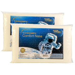 Travesseiro COMFORT NASA Viscoelástico 2 UNIDADES - AKASA