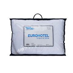 Travesseiro TOQUE DE SEDA EUROHOTEL 230 Fio Percal (Pluma) PREMIUM - Akasa