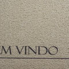 Tapete Capacho Vinil Estampado2 40x60 Antiderrapante - Akasa