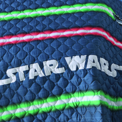 Cobre Leito Solteiro Disney STARS WARS Sabres - Akasa - AKASA Decorações