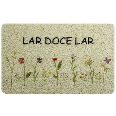 Tapete Capacho Vinil Estampado 40x60 Antiderrapante - Akasa - comprar online