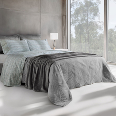 Jogo de Cama Queen HOME DESIGN Percal 200 Fios S2 - Akasa - AKASA Decorações