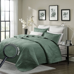 Colcha Lumiere Queen 200 Fios Toque macio LIVING ART Corttex - Akasa - AKASA Decorações
