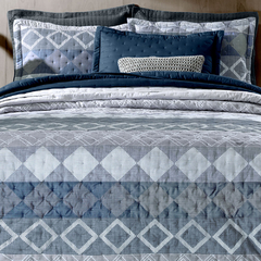 Kit Cobre Leito e Jogo de Cama CASAL ULTRAESSENCE - Akasa - AKASA Decorações