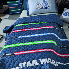 Cobre Leito Solteiro Disney STARS WARS Sabres - Akasa - comprar online