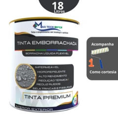 Tinta Emborrachada 18 kg Elasticidade e resistência