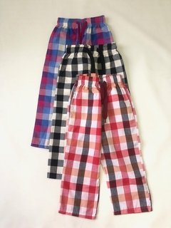Pantalón cuadros