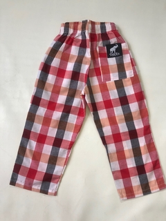 Pantalón cuadros - tienda online