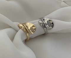 Anel Transpassado Dourado - comprar online