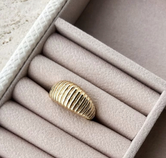 Anel Croissant Dourado tam 17 - comprar online
